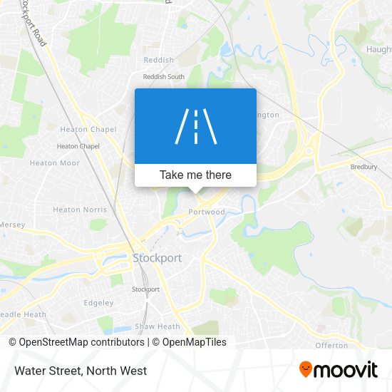 Water Street map