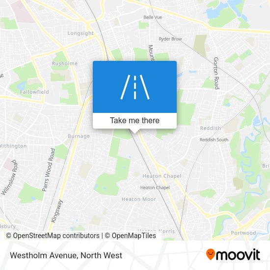 Westholm Avenue map