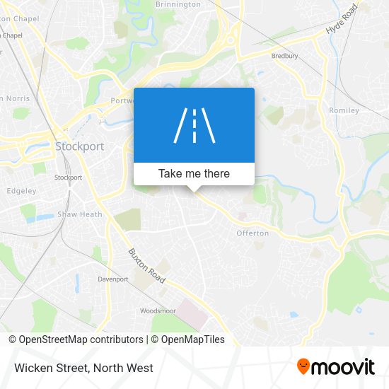 Wicken Street map
