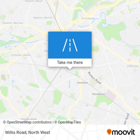 Willis Road map