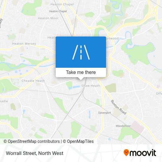 Worrall Street map