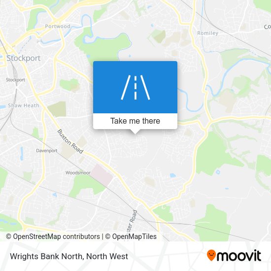 Wrights Bank North map