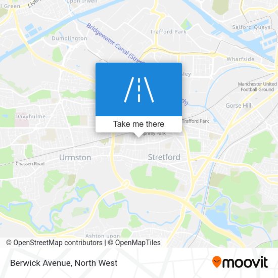 Berwick Avenue map