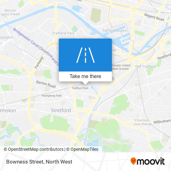 Bowness Street map