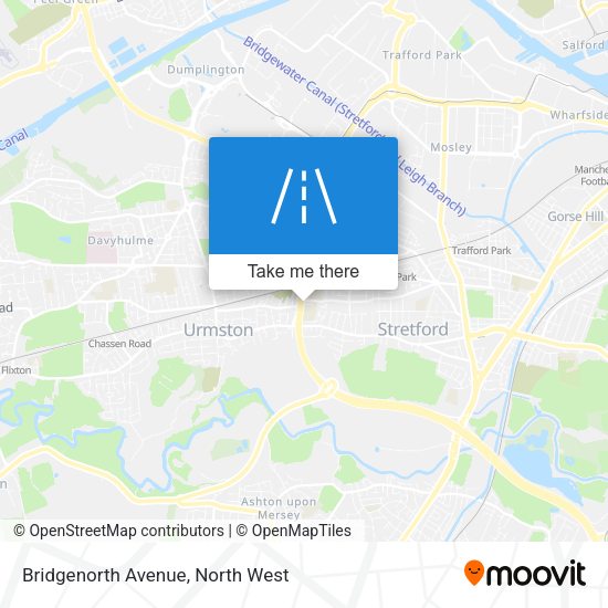 Bridgenorth Avenue map