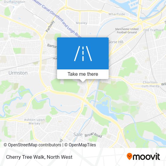 Cherry Tree Walk map