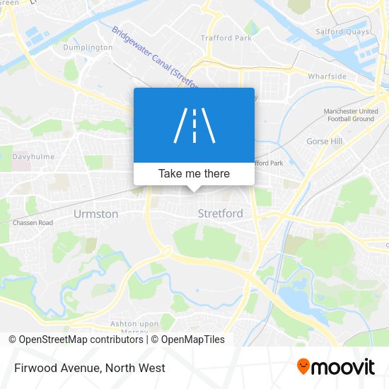 Firwood Avenue map