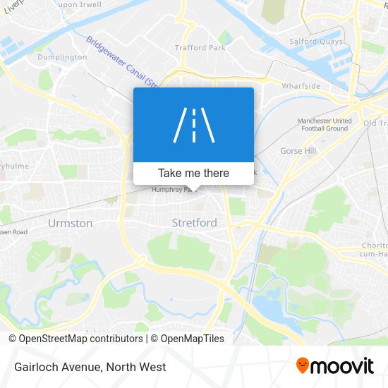 Gairloch Avenue map
