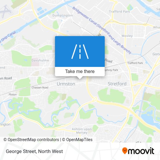 George Street map
