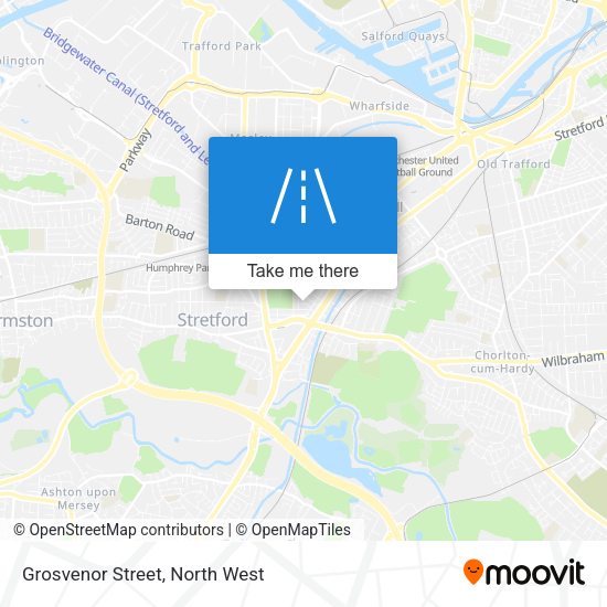 Grosvenor Street map