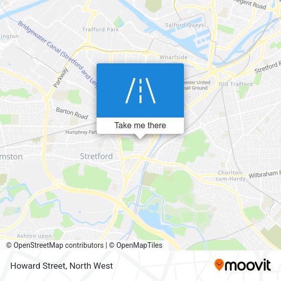 Howard Street map