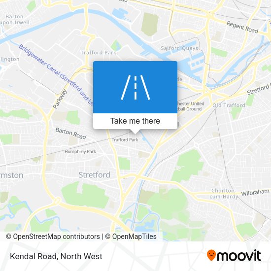 Kendal Road map