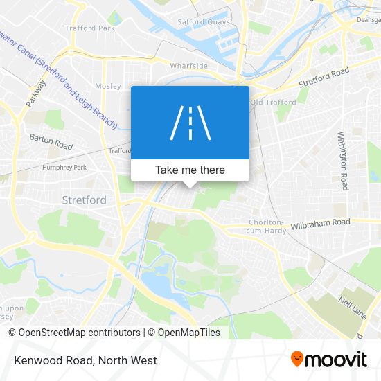 Kenwood Road map