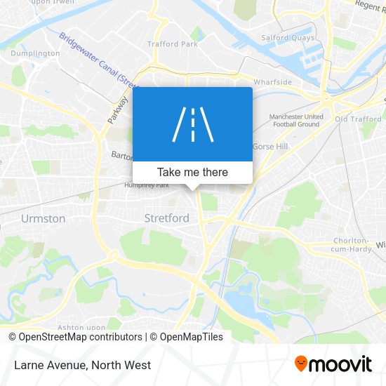 Larne Avenue map