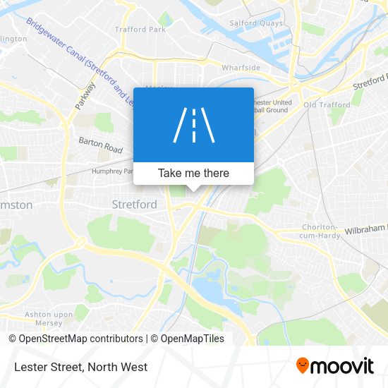 Lester Street map