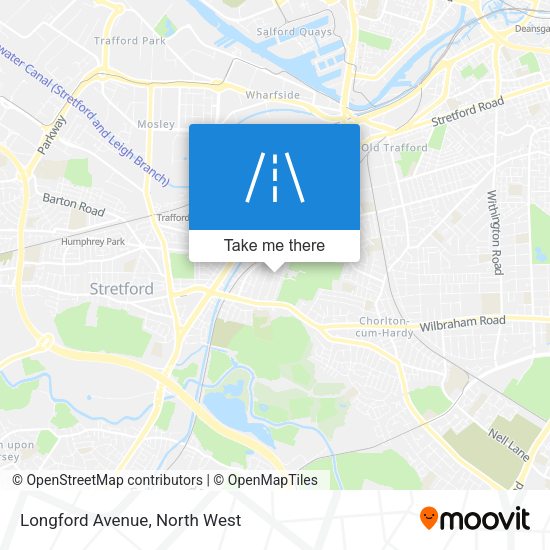 Longford Avenue map