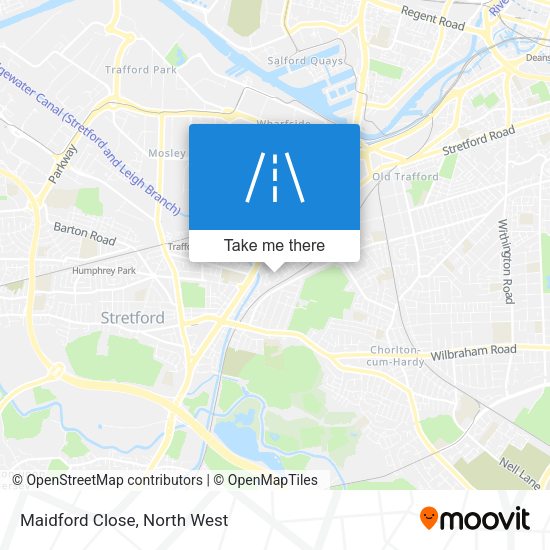 Maidford Close map
