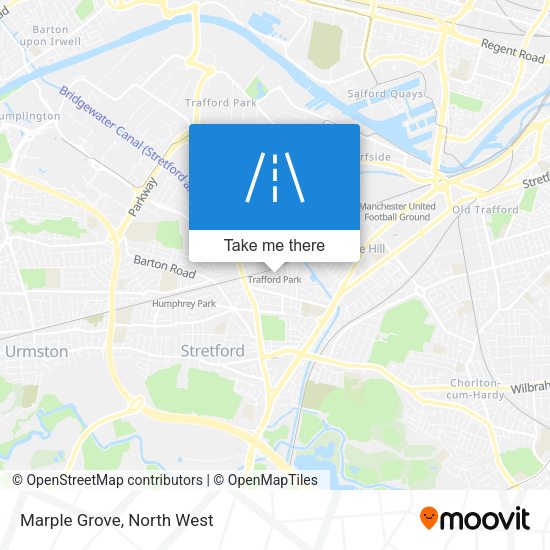 Marple Grove map