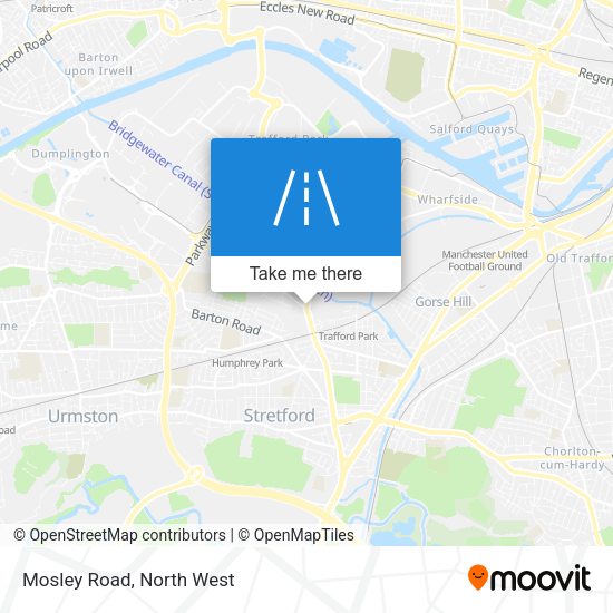 Mosley Road map