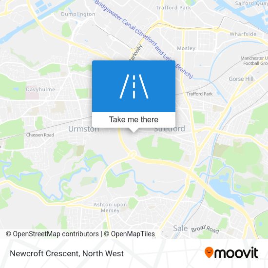 Newcroft Crescent map