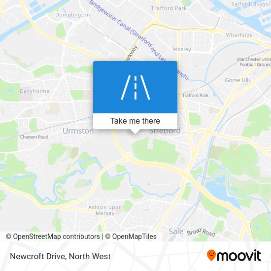 Newcroft Drive map
