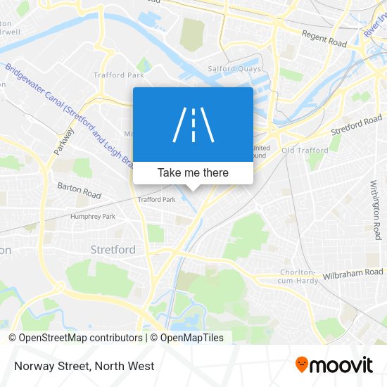 Norway Street map