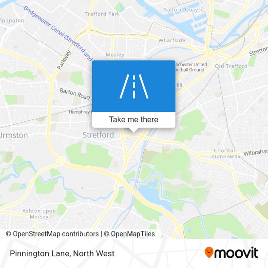 Pinnington Lane map