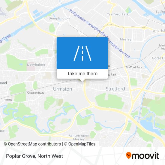 Poplar Grove map