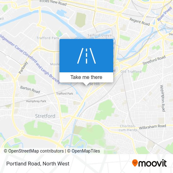 Portland Road map