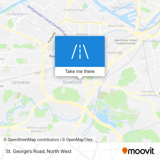 St. George's Road map