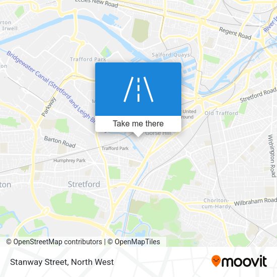 Stanway Street map