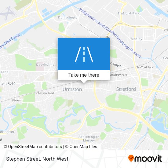 Stephen Street map