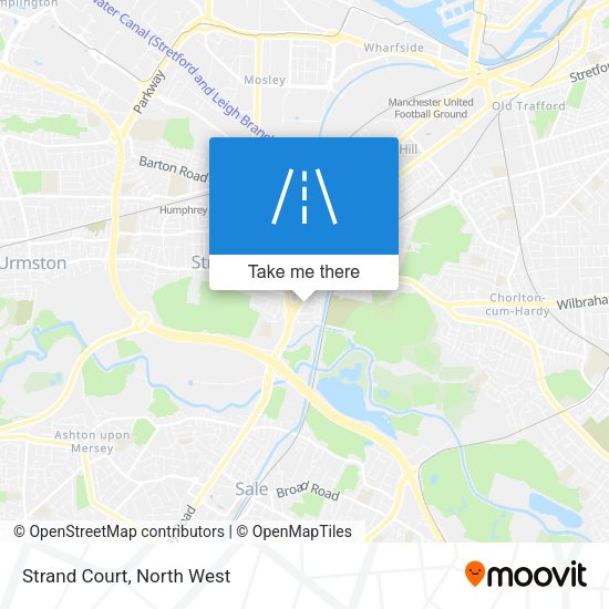 Strand Court map