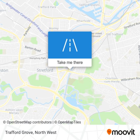 Trafford Grove map