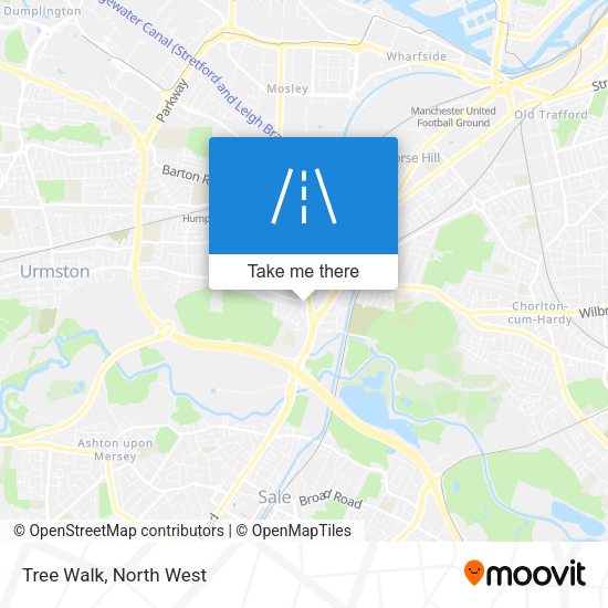 Tree Walk map