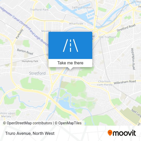Truro Avenue map