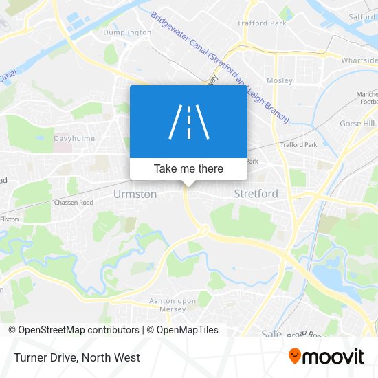 Turner Drive map