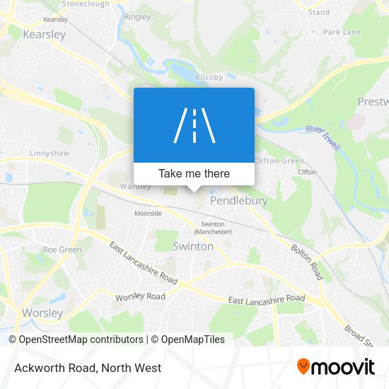 Ackworth Road map