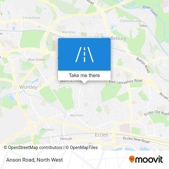 Anson Road map