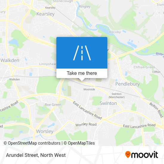 Arundel Street map