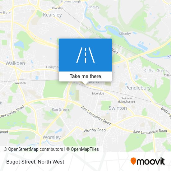 Bagot Street map