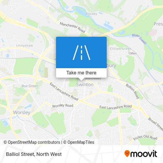 Balliol Street map