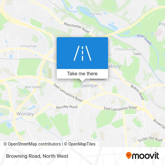 Browning Road map