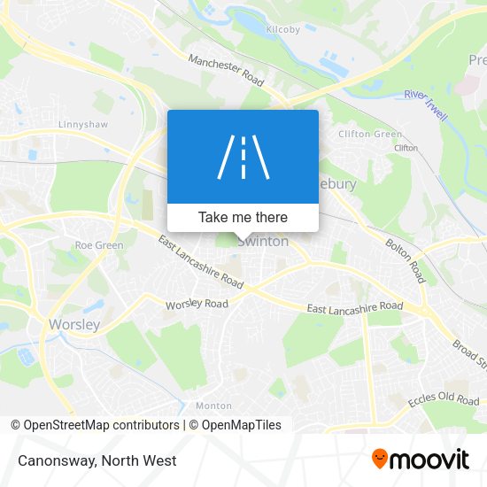 Canonsway map