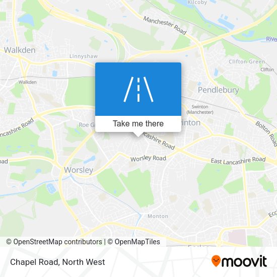 Chapel Road map
