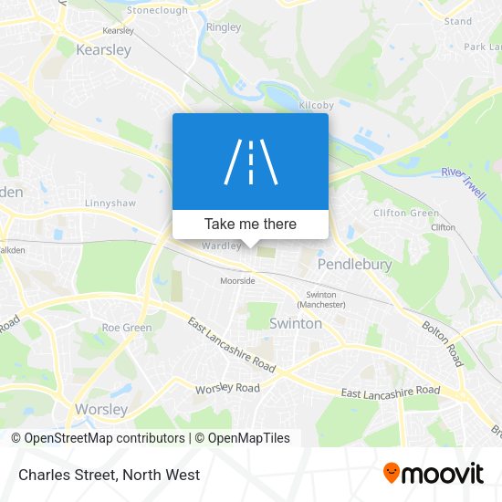 Charles Street map