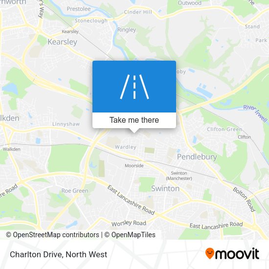 Charlton Drive map