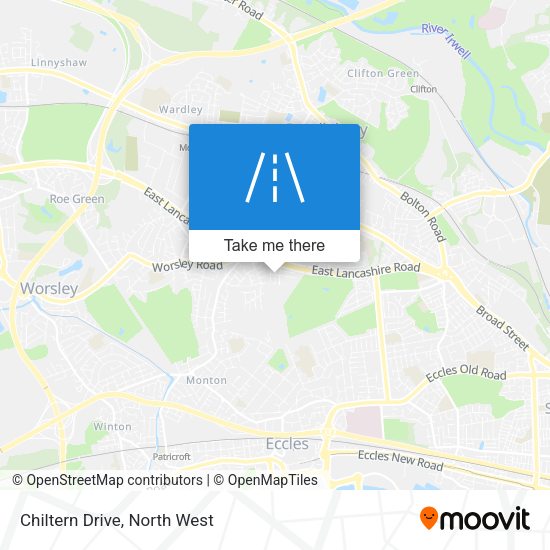 Chiltern Drive map