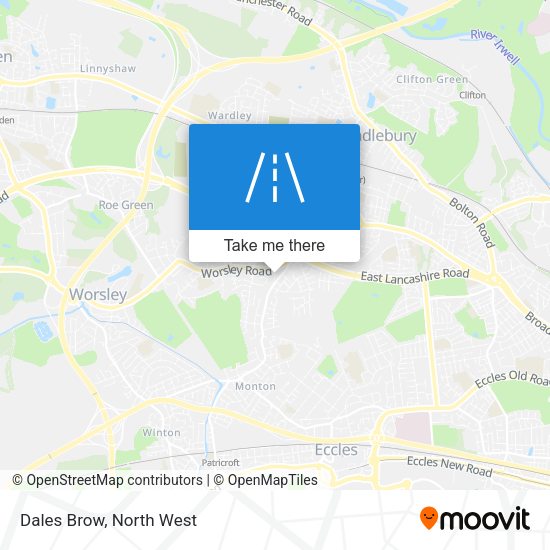 Dales Brow map