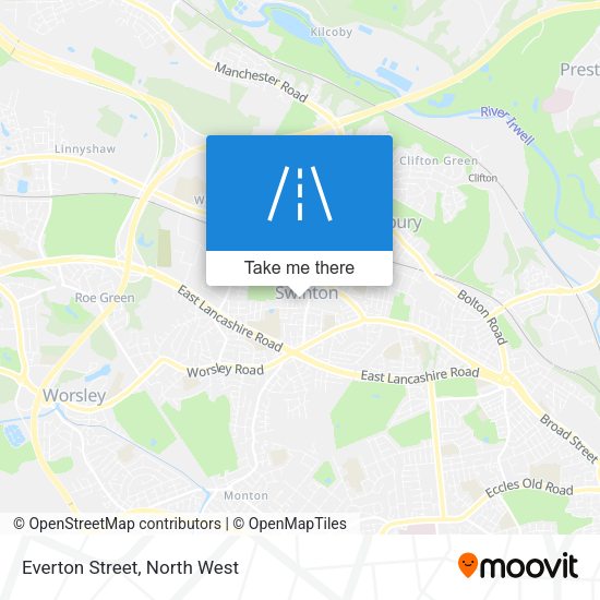 Everton Street map